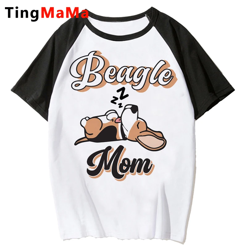 Beagle tshirt t-shirt women japanese Korea vintage 2022 aesthetic t shirt graphic tees women