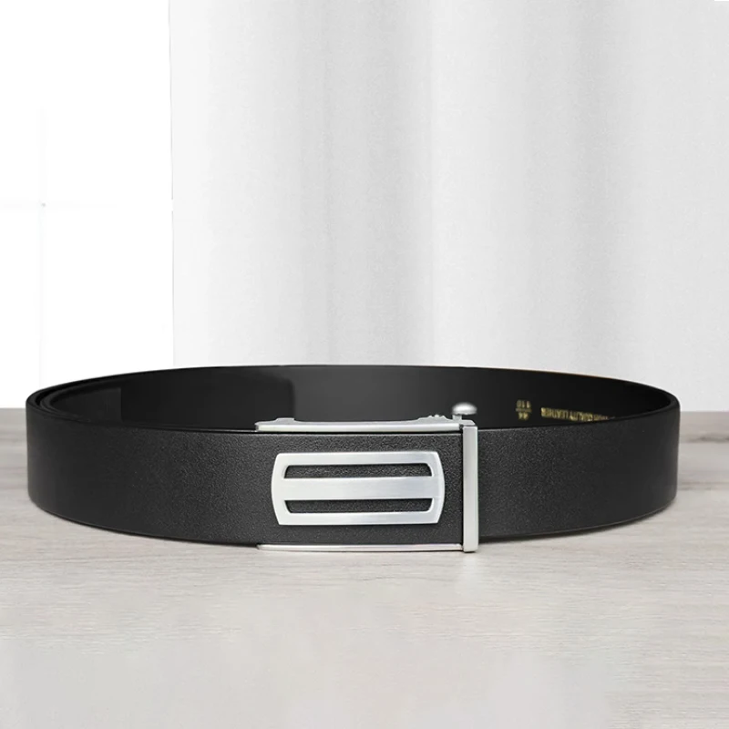 Ремни из натуральной кожи шириной 3 5 см для мужчин модное платье твердая