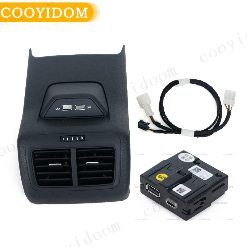 

Задняя накладка, центральный подлокотник с USB C Type-C для VW Golf 7 MK7 2013 2014 2015-2017 2019 5GG 864 298B 82V