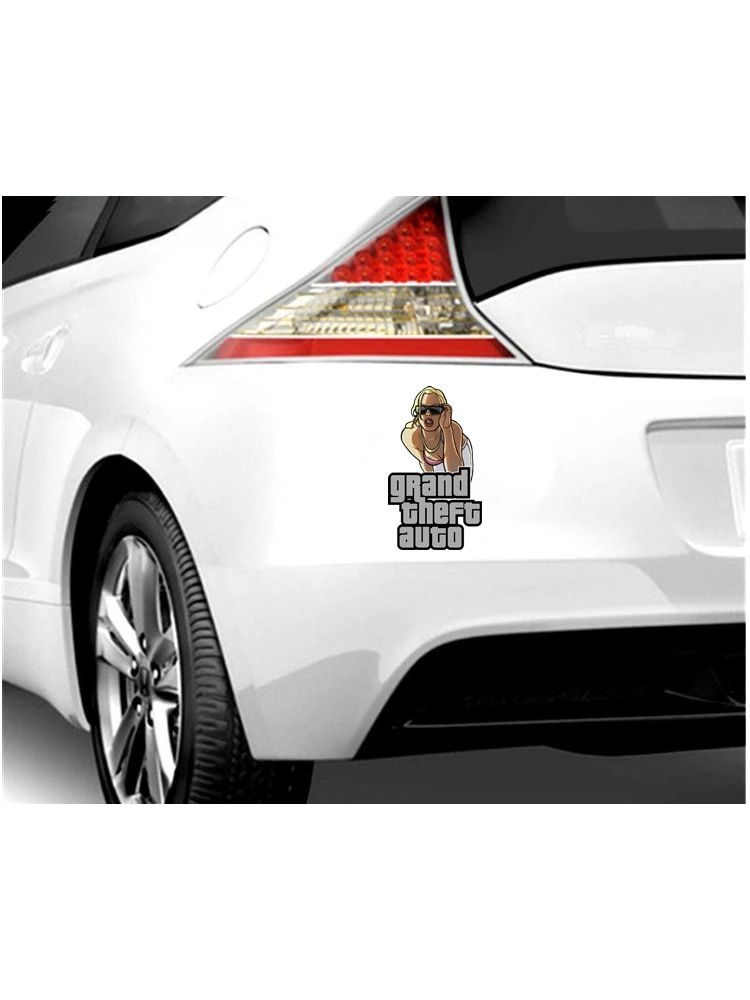 Y415# Boutique Decals Exterior Accessories GTA Grand Theft Auto SAN ANDREAS Logo Vinyl Car Stickers Automobile Decorative - купить по