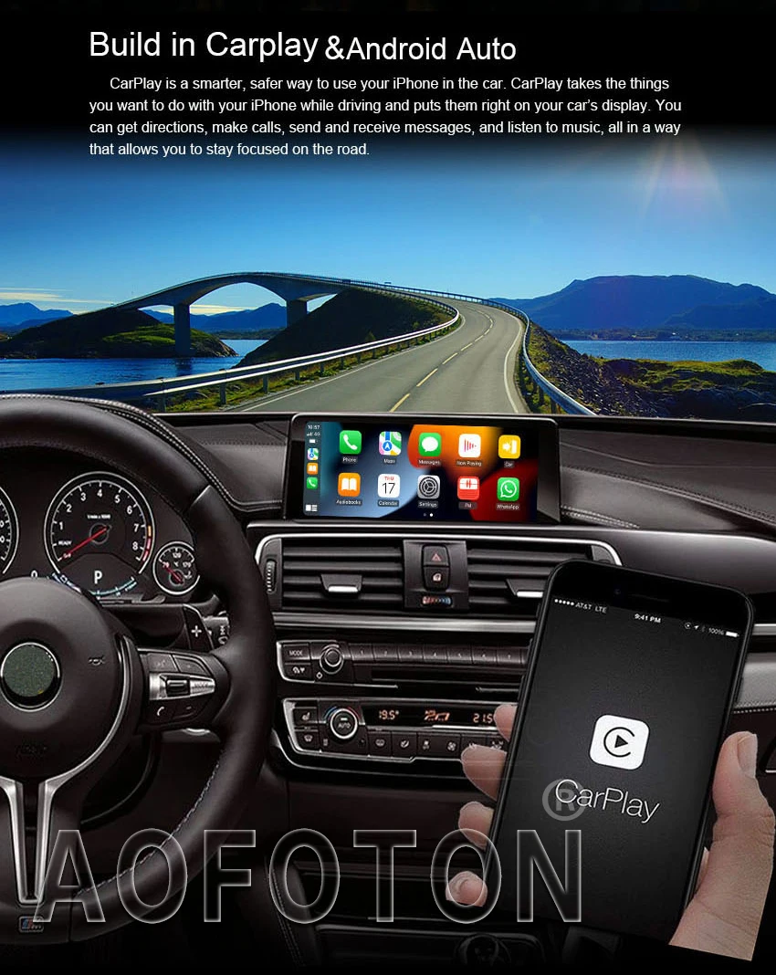 Автомобильный плеер Android мультимедийная система для BMW X3 F25 X4 F26 с CarPlay android