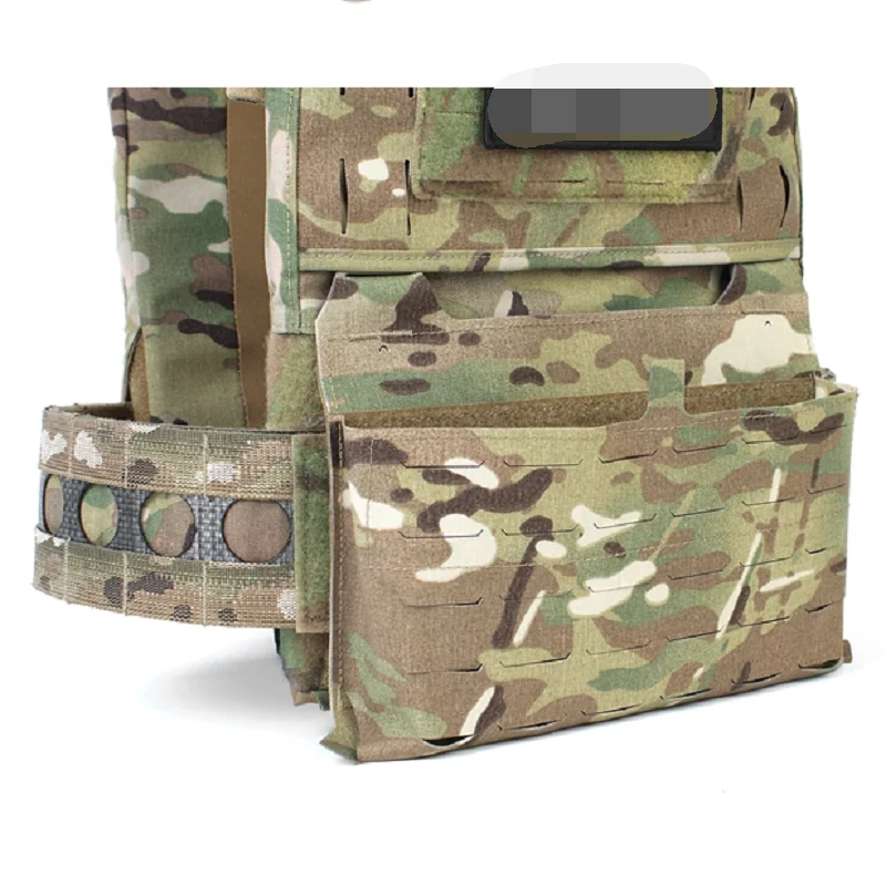 Outdoor Sports Tactical Vest Attack MOLLE Front Panel Bag Without Inner Partition Camouflage