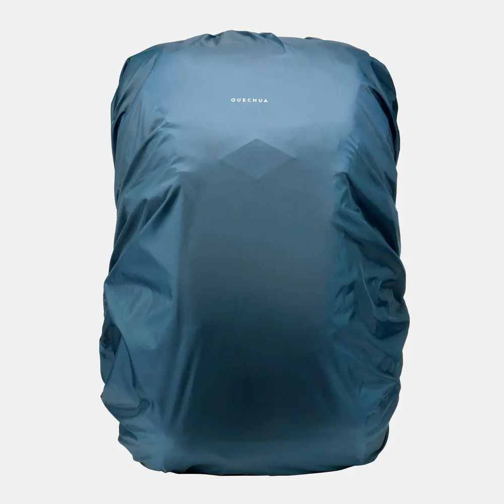 NH500, 30 L Hiking Backpack, Rain Cover Unisex, Blue