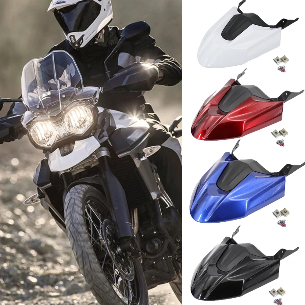 

For Tiger 800 XC XRT XRX 2019 2018 2017 2016 2015 Front Beak Extend Wheel Fender Nose Extension Cover NEW Motorcycle
