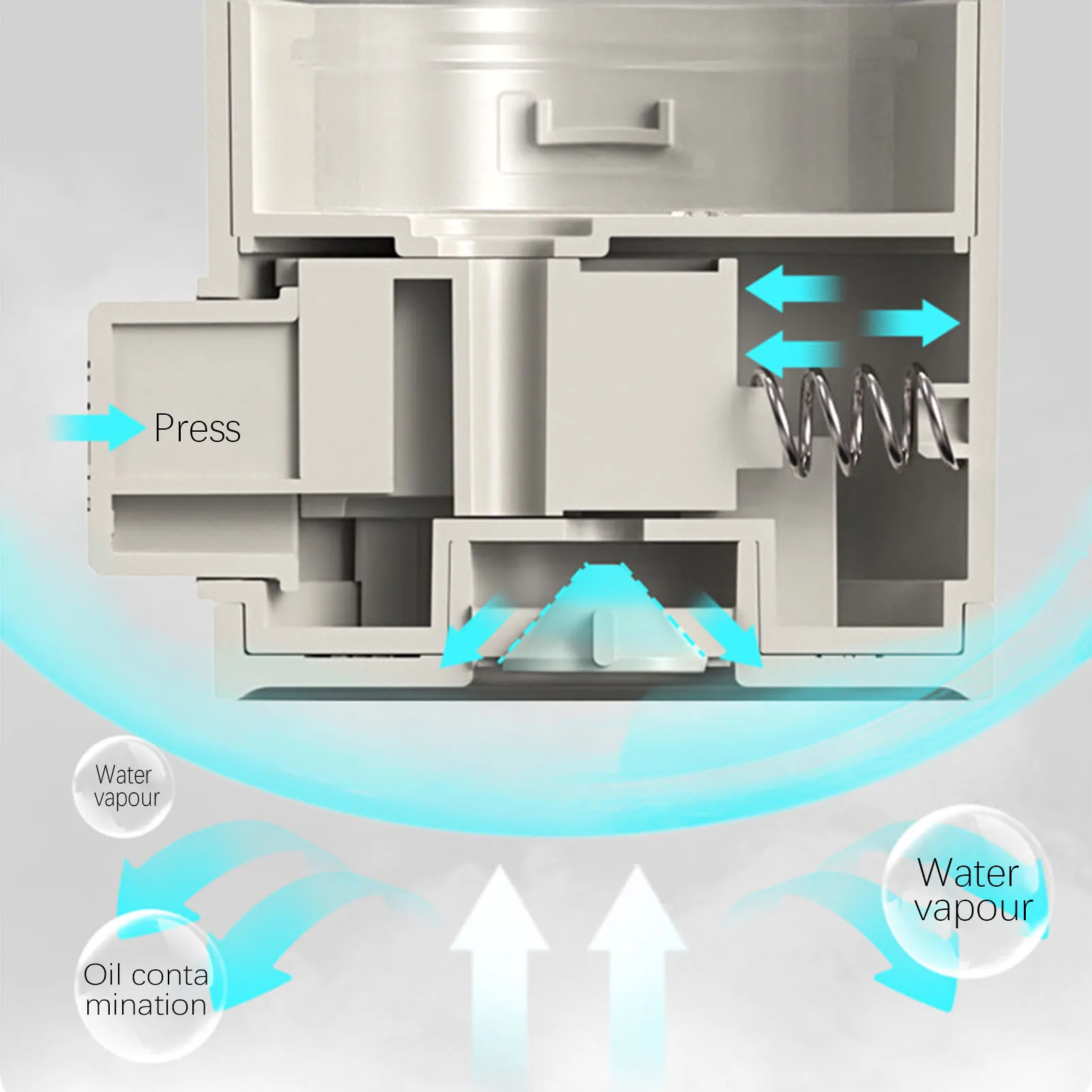 Стеклянный многоразовый шейкер для соли двойного назначения
