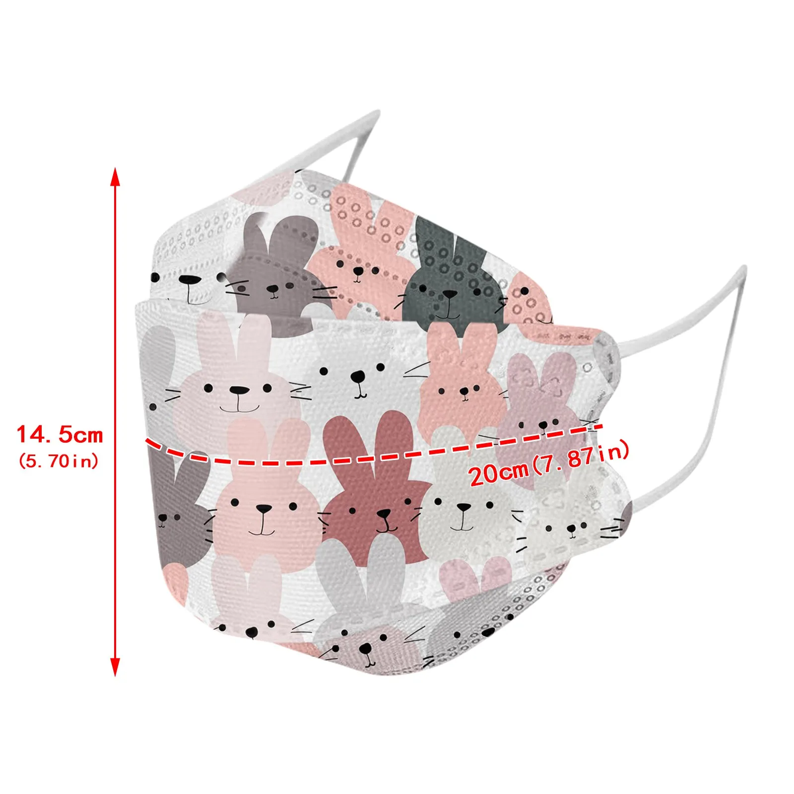 Маска для лица взрослых с пасхальным принтом уличная Предотвращающая