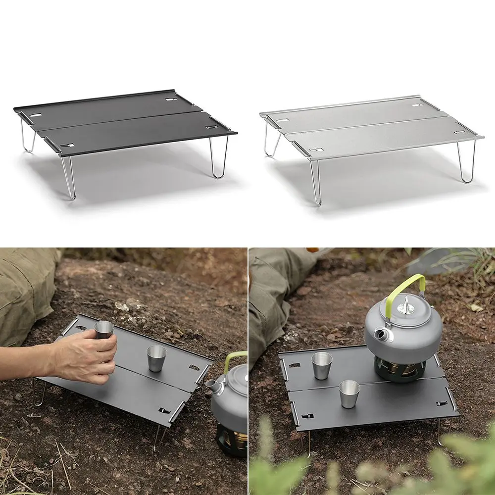 

Travel Mini Portable Ultralight Hiking Camping Table Picnic Desk Folding table