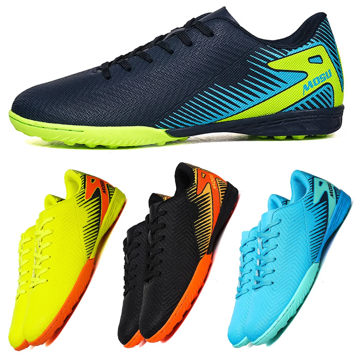 Молодежные Футбольные Бутсы Унисекс С Искусственным Газоном И Шпильками Для