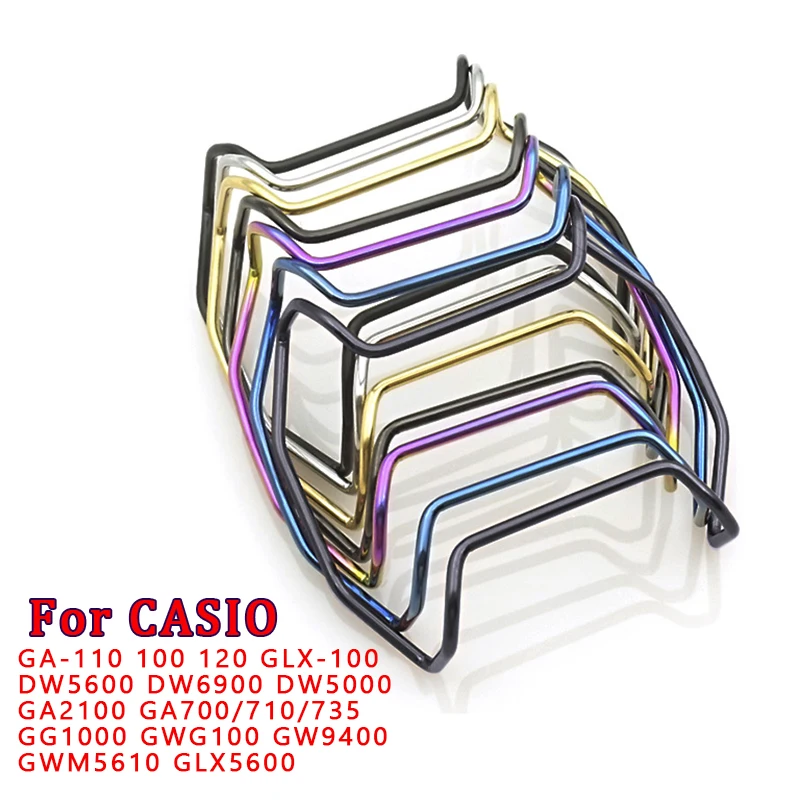 Watch Case for CASIO for G-SHOCK DW5600/5610/6900 GA-110/100 GD-120 GA2100 GG1000 Male Metal Anti-Collision Bumper Accessories