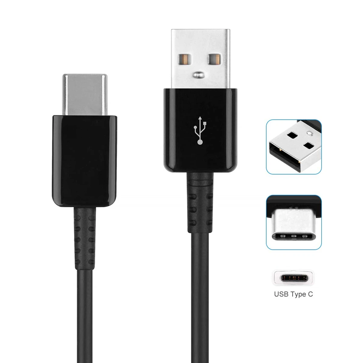 USB-кабель для быстрой зарядки, зарядное устройство для Samsung A51, A71, A70, A50, A50s, A20, A30s, A40, S8, S9, S10, S21, Note 8, 9, 10, 20
