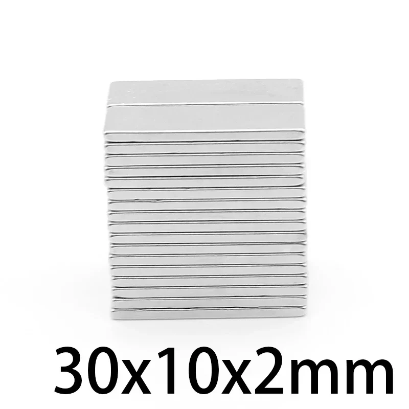 Мощные магнитные блоки 30x10x2 мм мощные магниты прямоугольный редкоземельный