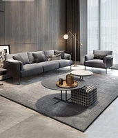 fabric sofa living room modern simplicity small apartment technology cloth italian luxury and minimalist sofa for three pe