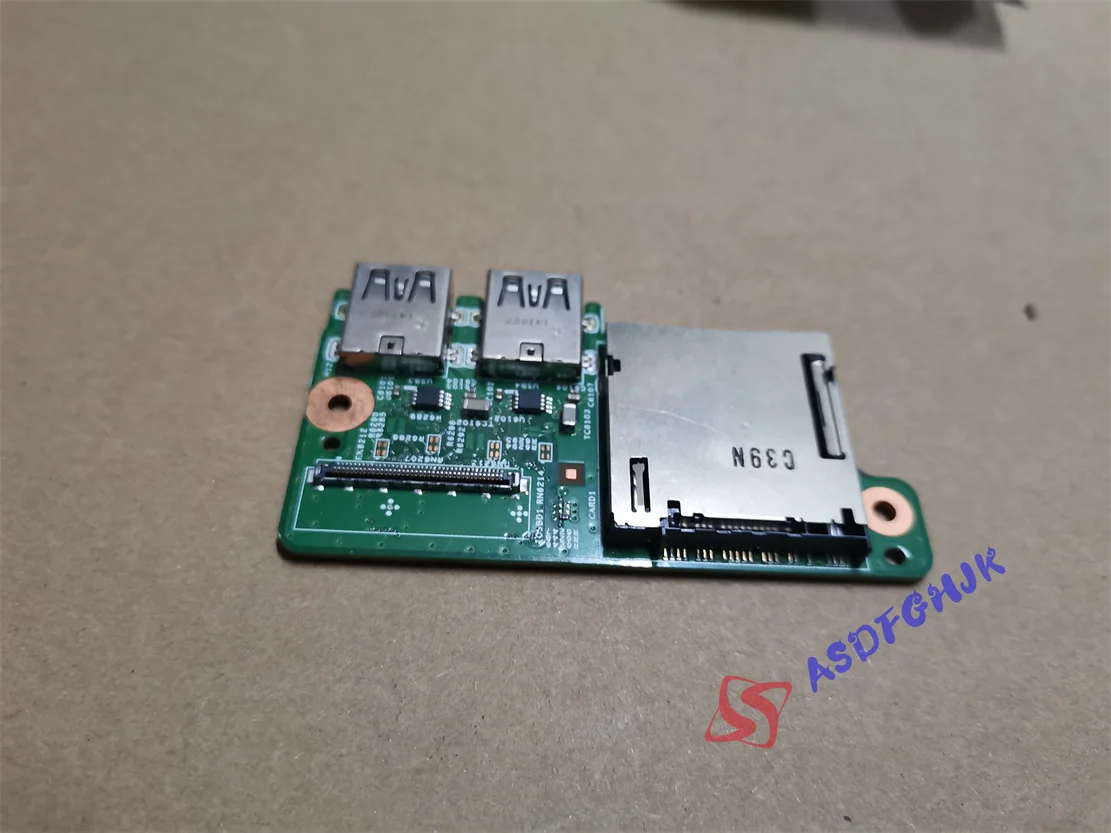 

FOR Dell Inspiron 15z 5523 Dual USB SD Card Reader 7v6g2 07v6g2 TESE OK