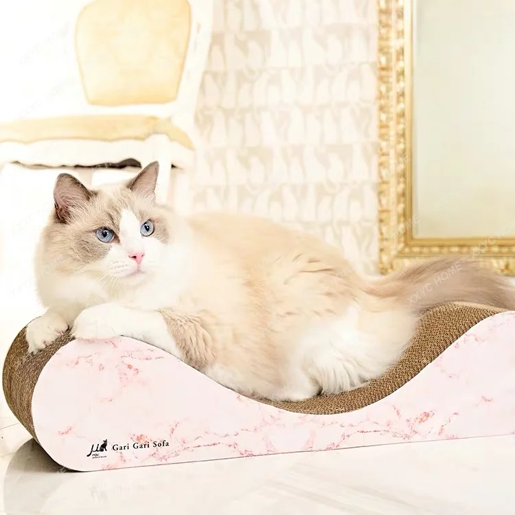 Кушетка для кошек игрушечная кошачья подушка из гофрированной бумаги