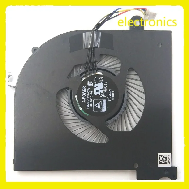 New for MSI gs65 prompt 8se 8sf 8SG thin 8RF 8re gs65vr ms-16q3 series laptop CPU cooling fan 16q2-cpu-cw