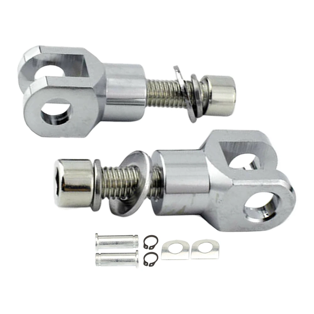 

Мотоциклетные колышки для пассажирских ног, 39 мм, 29 мм, Поддержка крепления, набор с отверстиями для Harley Softail Fat Boy