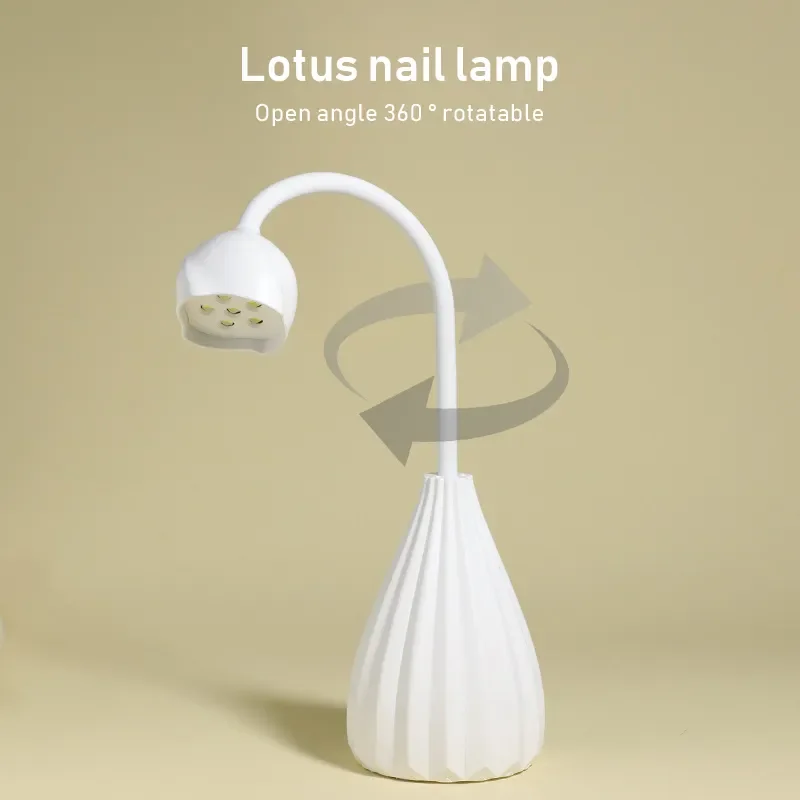 

NEW2023 Hot Nail Dryer 12w LED Nail Lotus Lamp UV Lamp Quick-drying Gel Nail Polish Phototherapy Machine Manicure Pedicure Salon