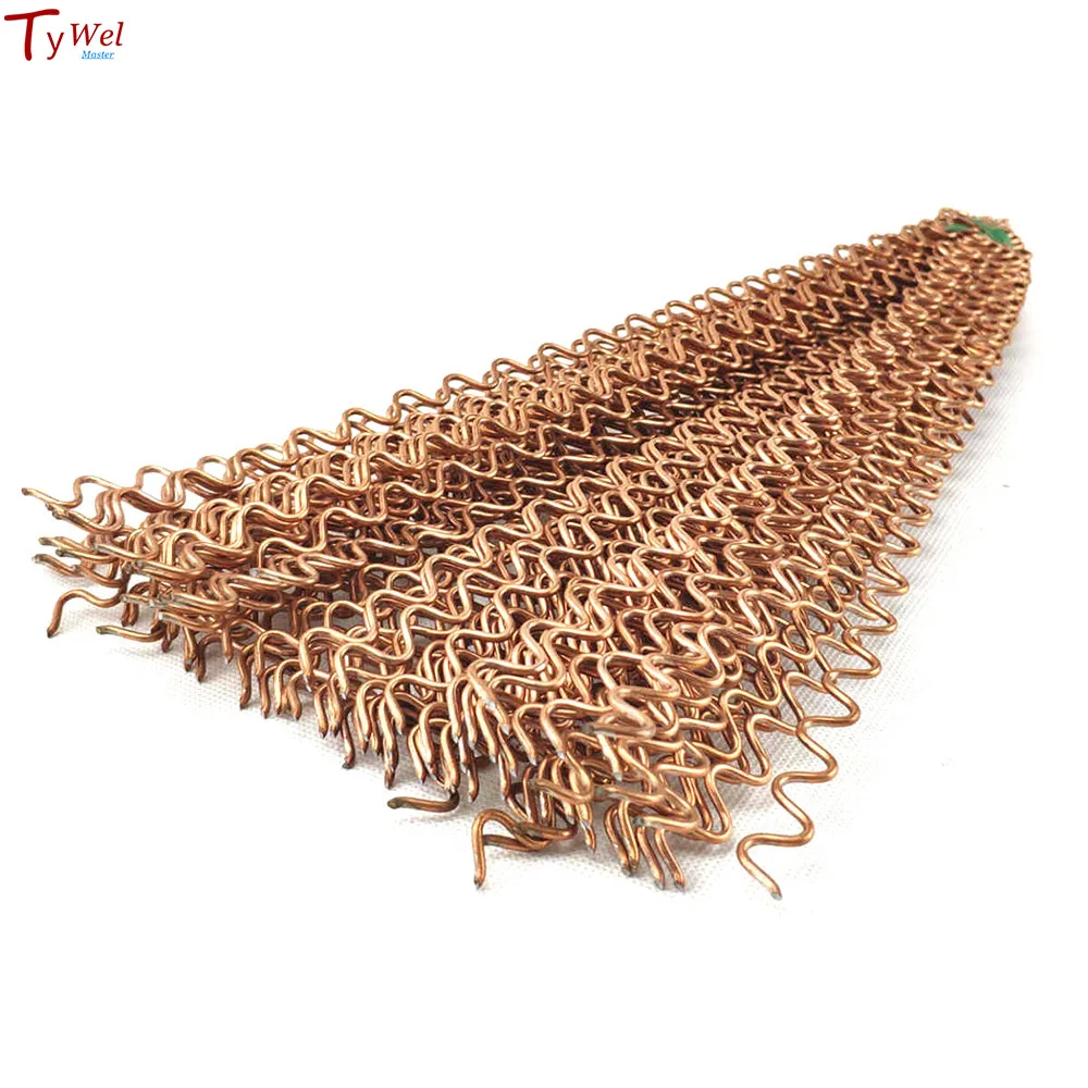 Dent Pulling Wave Wire 10pcs Wiggle Wire 320mm Long 2mm Diameter Car Repair Dent Pulling Spot Welding Panel Pulling Wiggle Wires