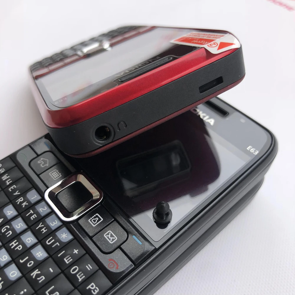 Nokia E63 3G мобильный телефон Wifi Bluetooth 2MP QWERTY клавиатура и Арабский Русский Клавиатура