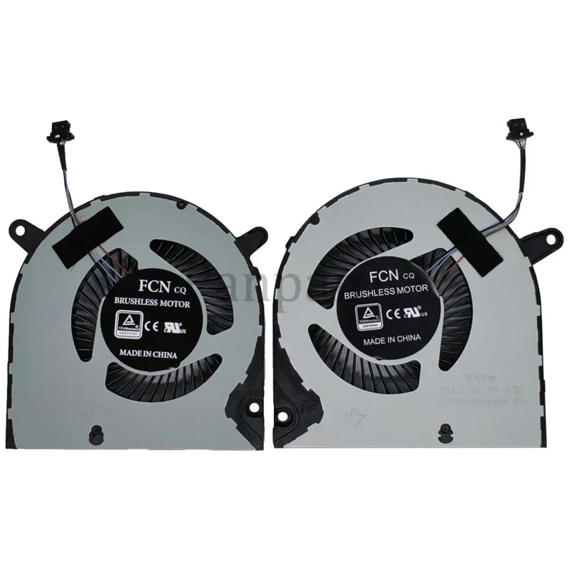 Новый вентилятор охлаждения процессора и графического для DELL G3 15 3590 G3-3590 P89F 04NYWG