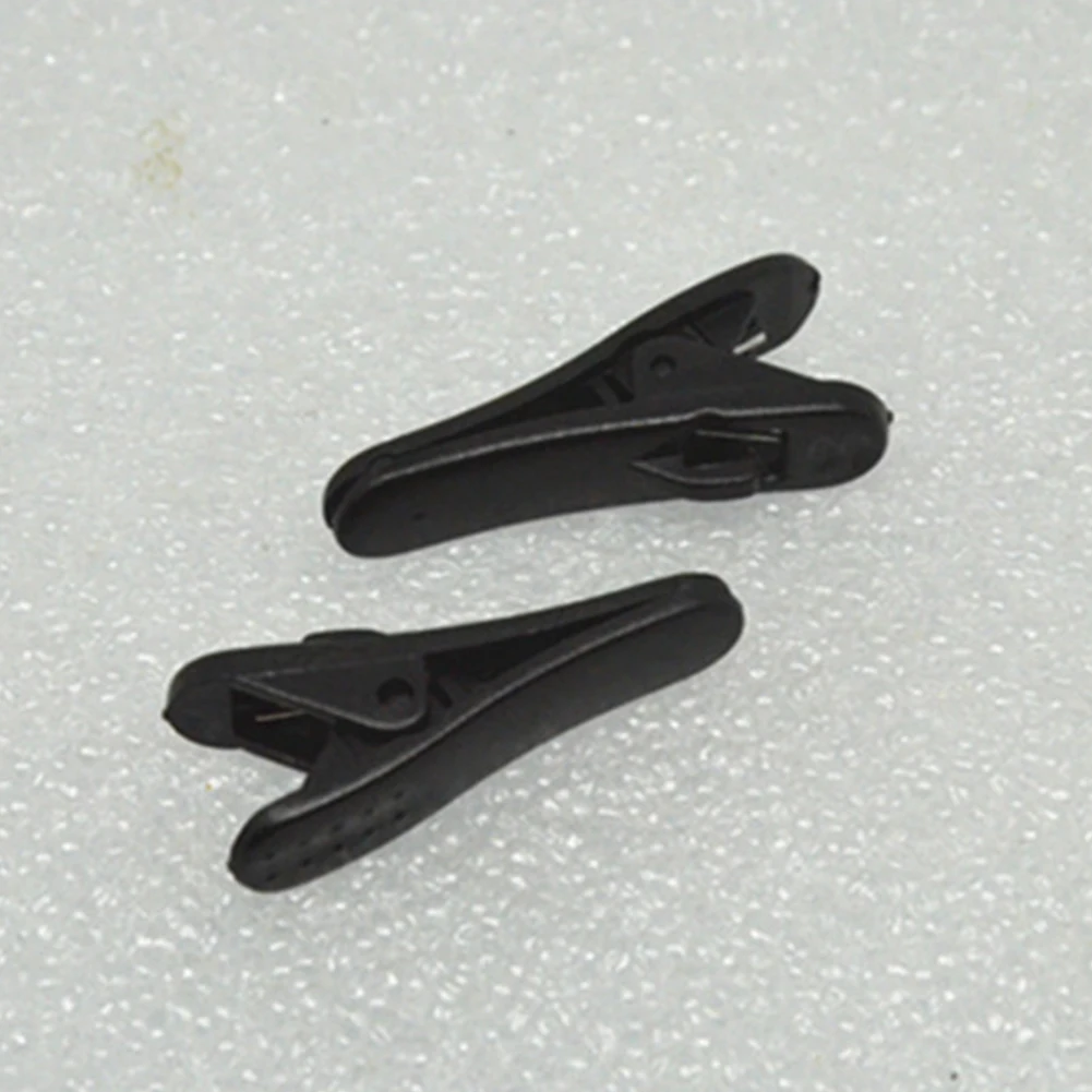 

6pcs Multipurpose Black Management Small Collar PVC Universal Convenient Practical Firmly Headset Cable Clip