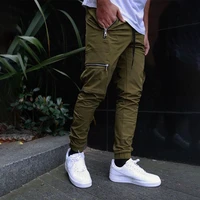 new quick dry mens casual solid color inflatable pocket wear pants fine tuning streetwear runway tops pants mens pants