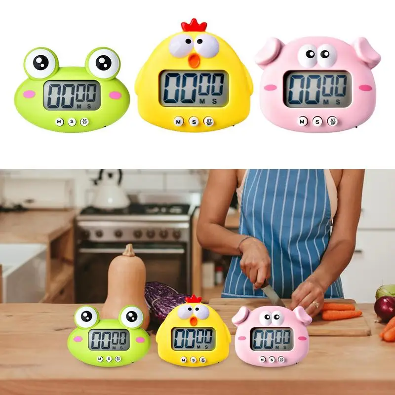 

Цифровой кухонный таймер для приготовления пищи выпечки спортивный будильник управление временем напоминание инструменты для дома кухня готовка обучение класс
