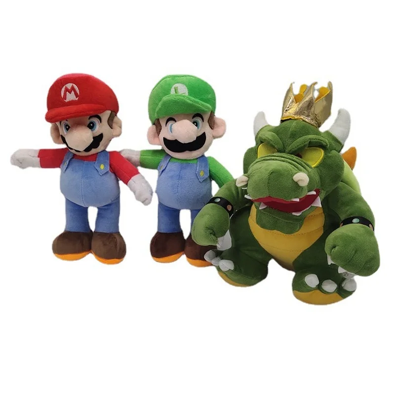 

25cm Super Mario Plush Doll Mario Bros Dinosaur Game Anime Characters Plush Toys Doll Kawaii Kids Birthday Decoration Best Gift