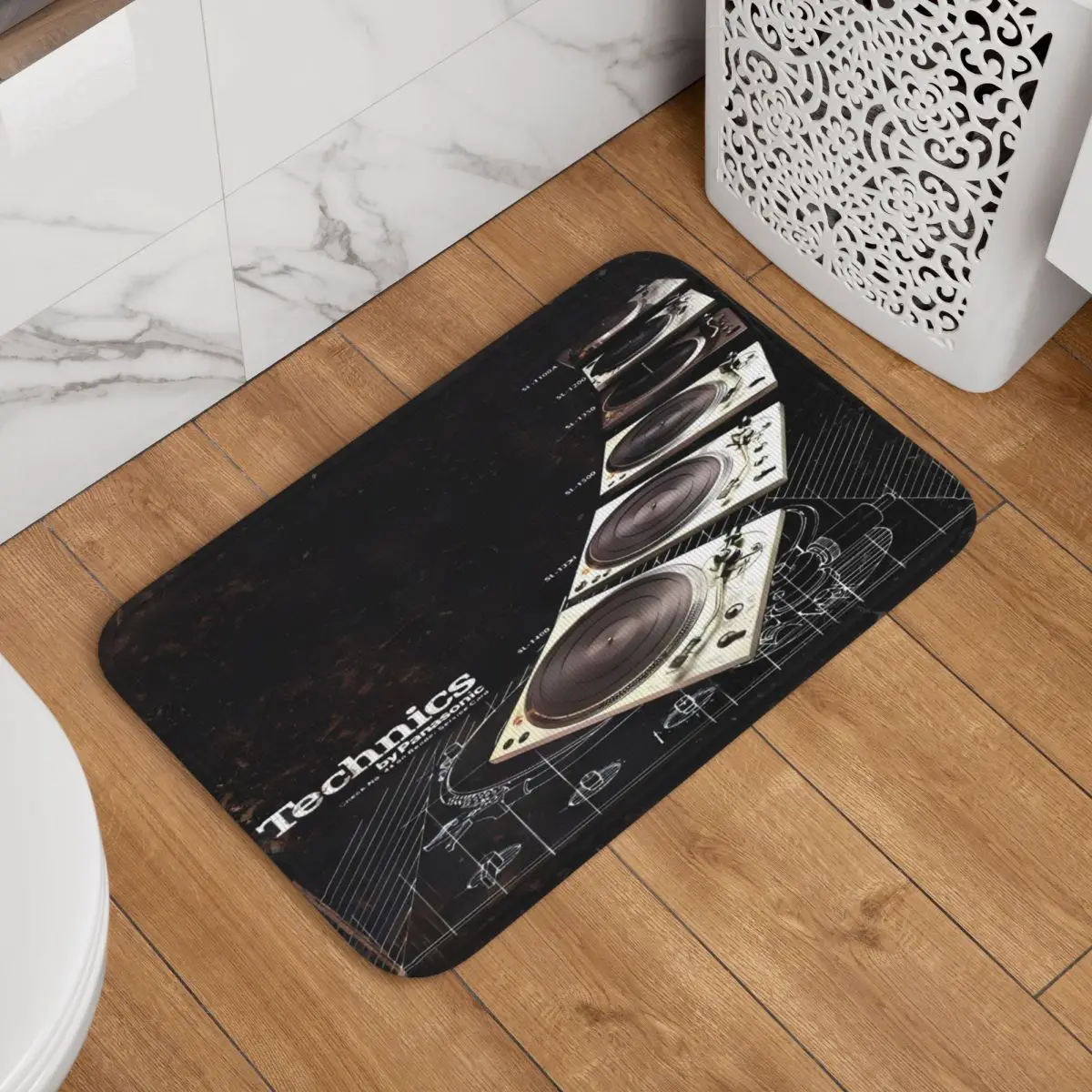 Technics Turntable 1200 Dj Коврики для унитаза ванной Подушки