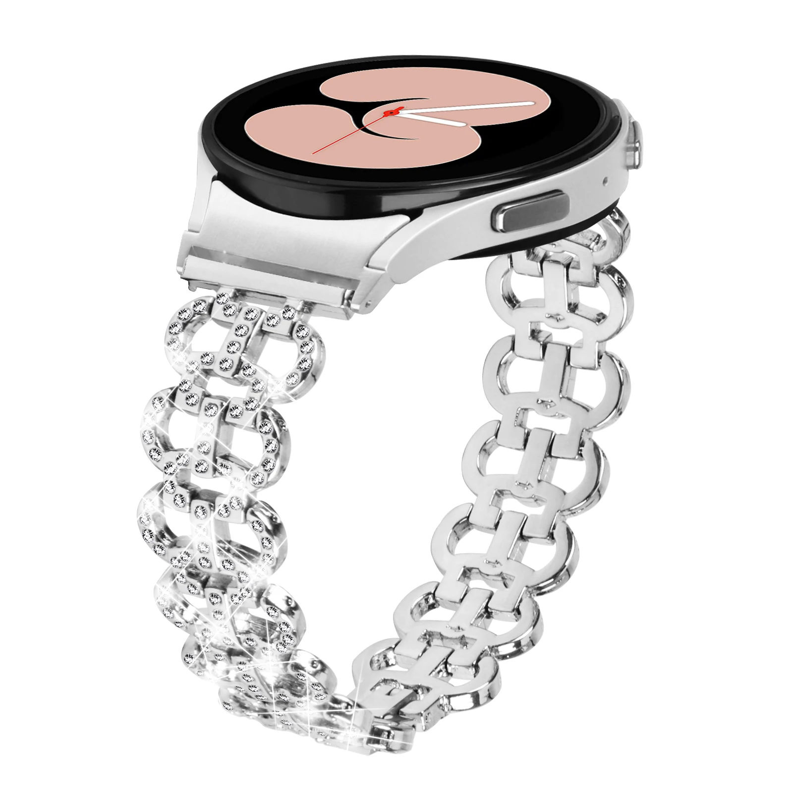 Ремешок Алмазный для Samsung Galaxy Watch 6 5 Pro 4 44 мм 40