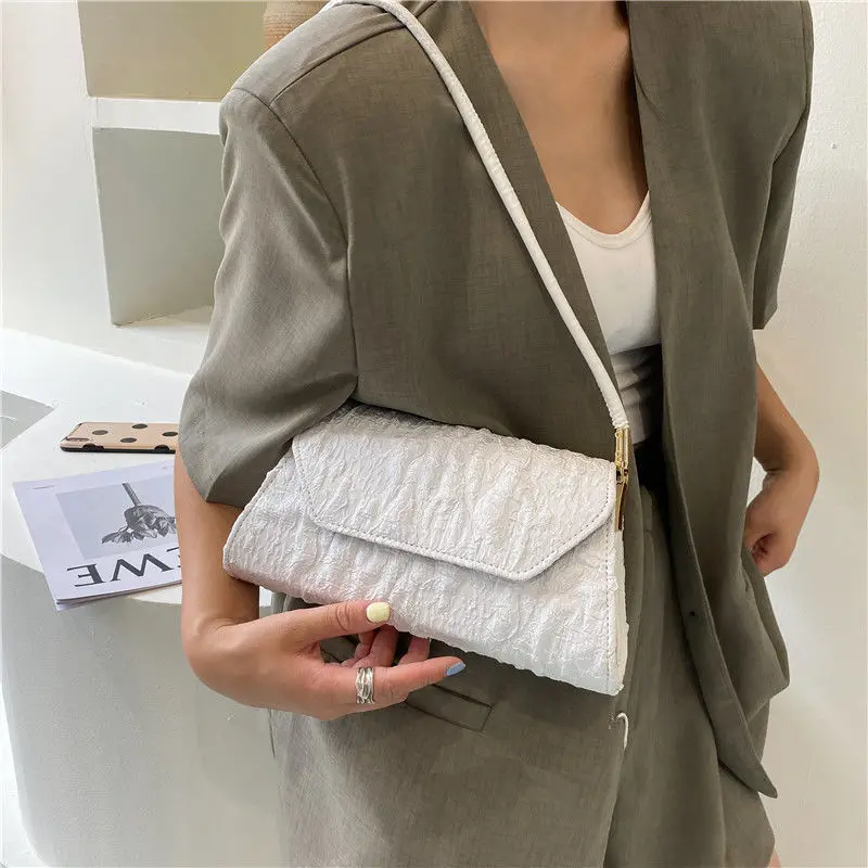 

Small Pleated Underarm Shoulder Bags for Women Fashion Satchel Bag Handbags Tote Bag Womens Shoulder Bag