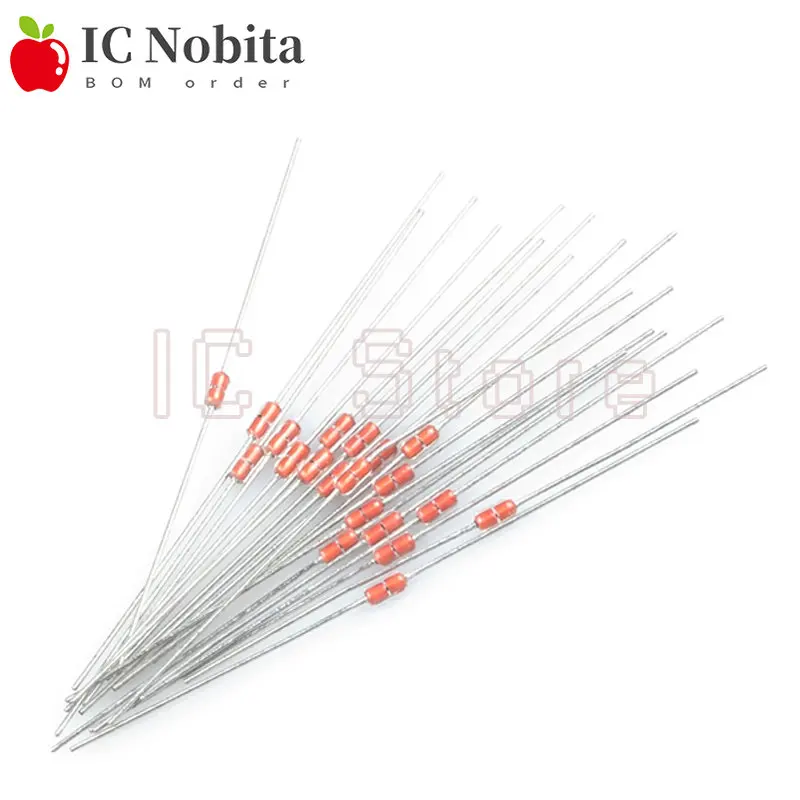 

10PCS Thermal Resistor NTC MF58 3950 B 1% Resistors 5K 10K 20K 47K 50K 100K 500K Ohm Thermistor Sensor MF58B DO-35