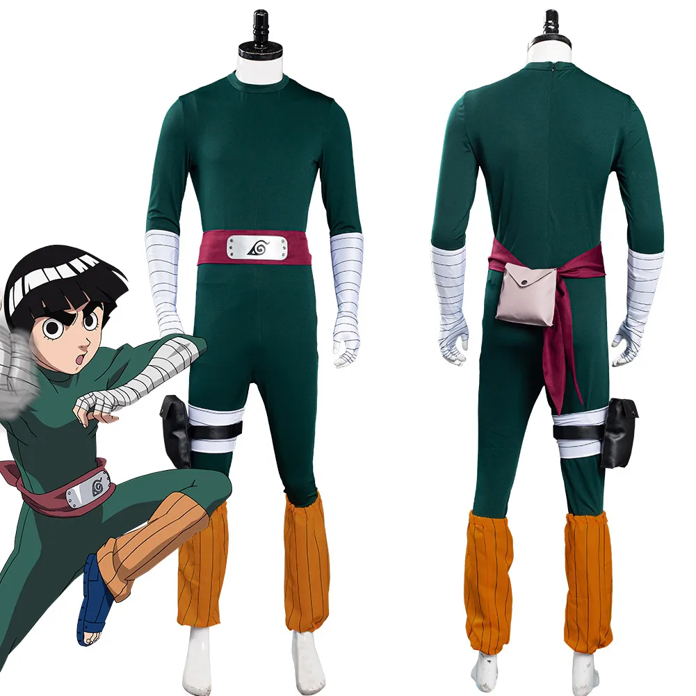 

Rock Lee Cosplay Costume Jumpsuit Outfits Halloween Carnival Suit