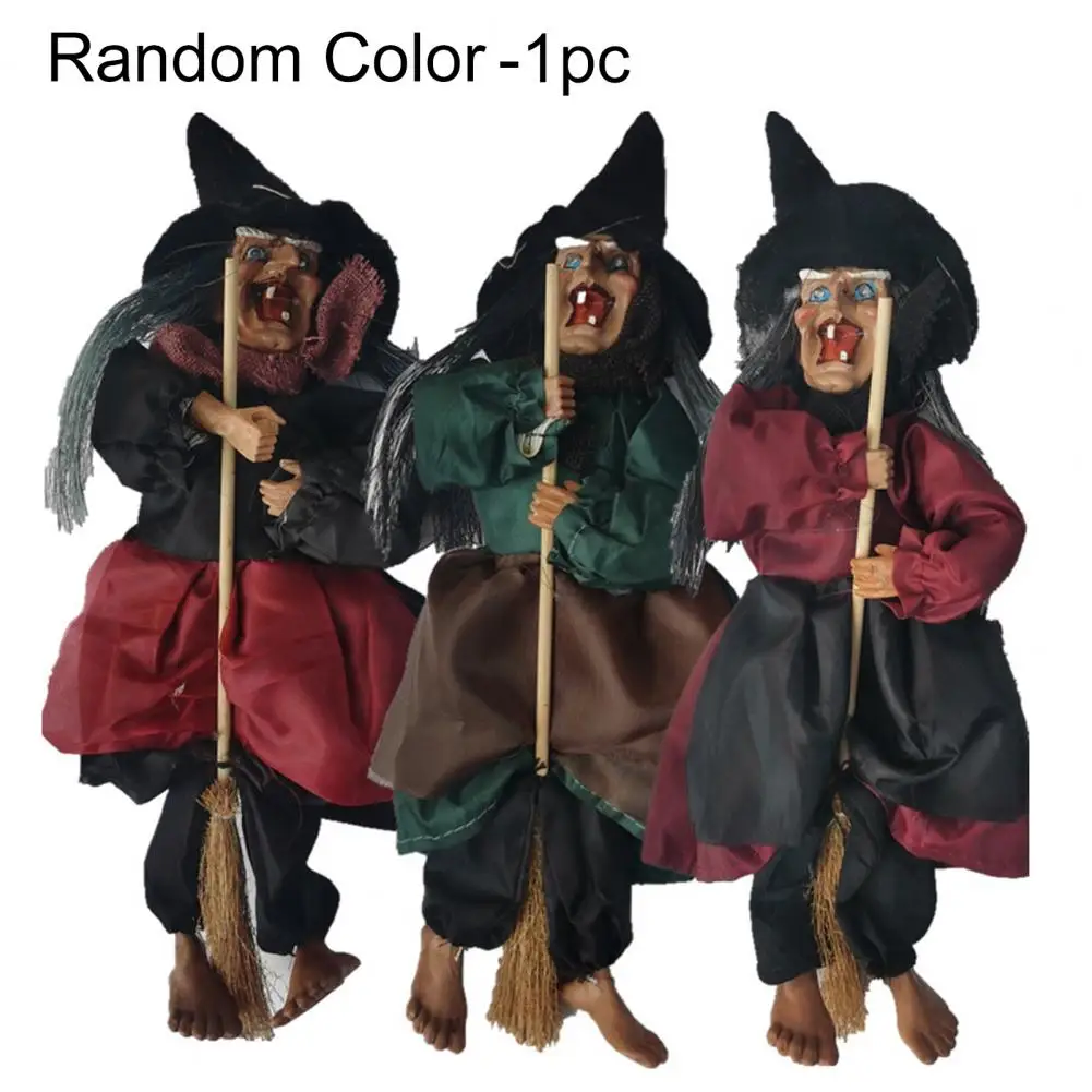 

Интересная Реалистичная ведьма с голосовым управлением светильник кой вечерние двери