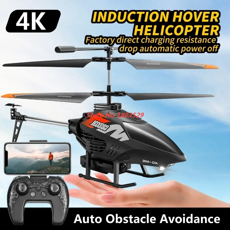 4K WIFI FPV Вертолет 3D Рулон Мини Радиоуправляемый Игрушка Предотвращение