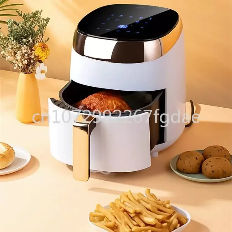 Профессиональная безмасляная фритюрница большой емкости 6 л жареная курица