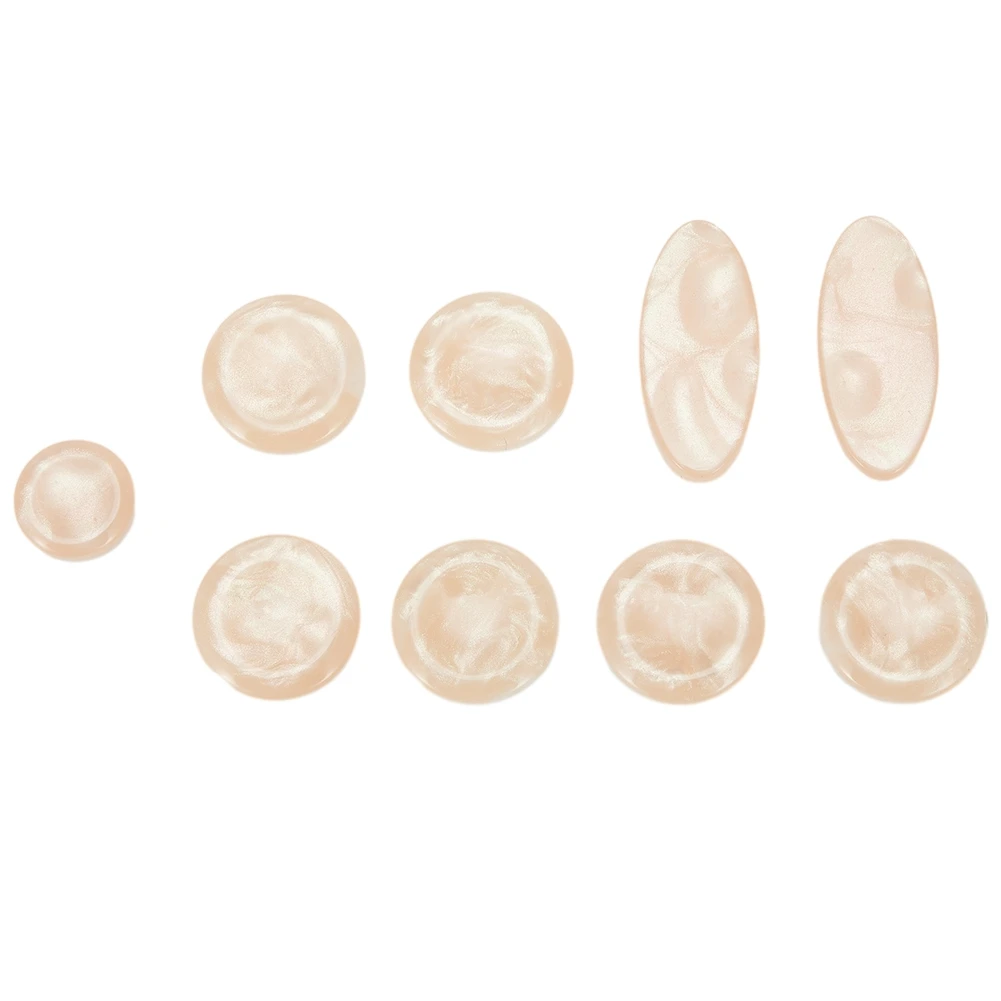 

9 Pcs Saxophone Key Buttons Inlays For Alto Tenor Soprano Sax Replacement Parts Sax Pearls Key Buttons Inlays Accessories
