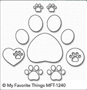 

Paw Prints Die Metal Cutting Dies For Diy Scrapbooking Crafts Maker Photo Album Template Handmade Decoration 2022 New