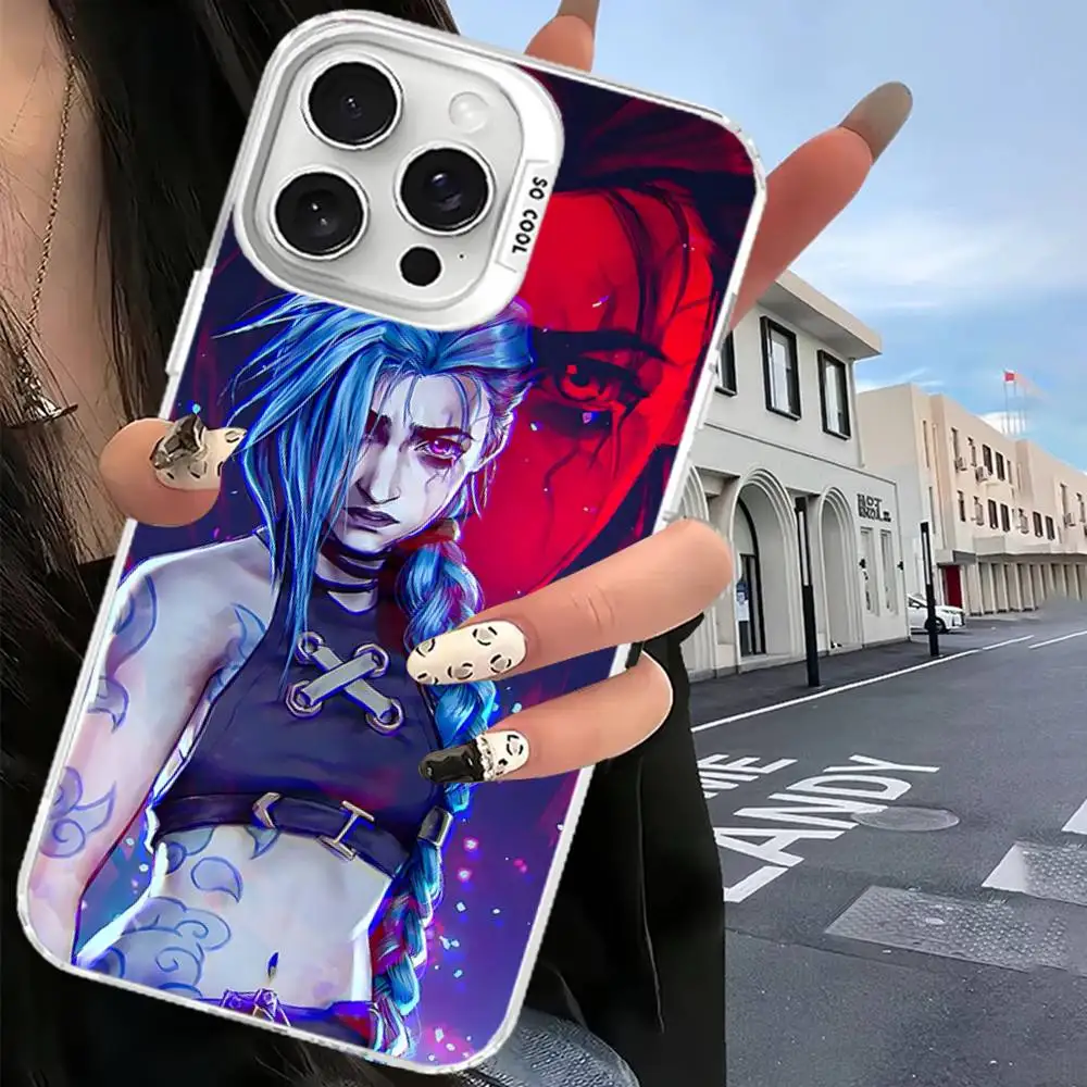 Горячая крутая игра JinX для iPhone 17, 16, 15, 14, 13, 12, 11 Pro Max Plus, матовый цвет, задняя крышка для телефона (art.: 3920d46ae203d) - 3920d46ae203d