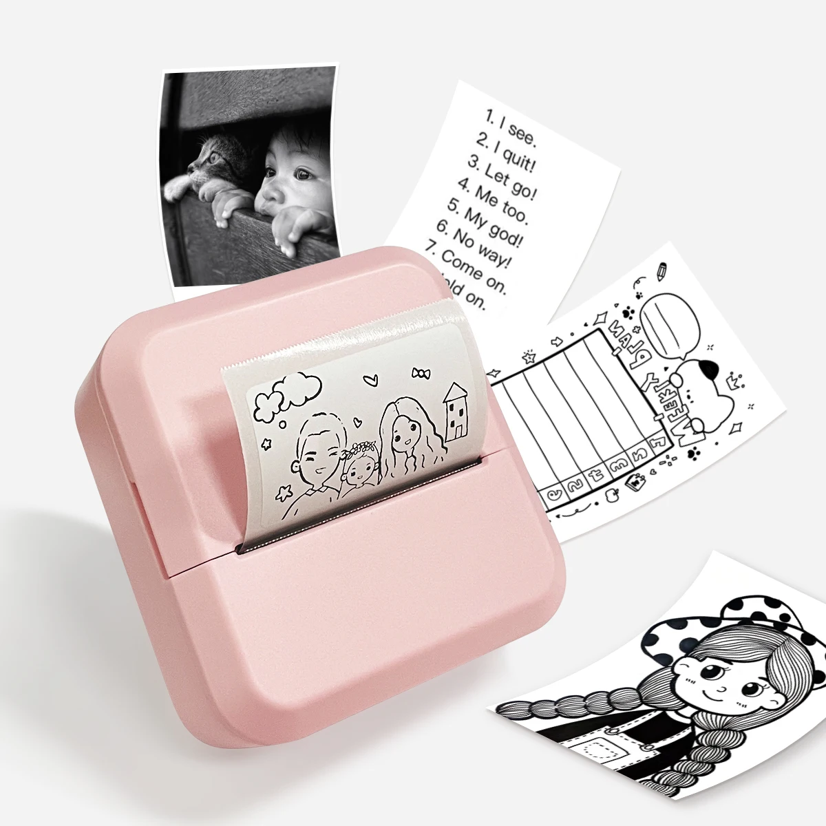 Marklife S2 Wireless Bluetooth Label Printer Portable Thermal Similar as D11 D110 D101 Machine Mini Maker