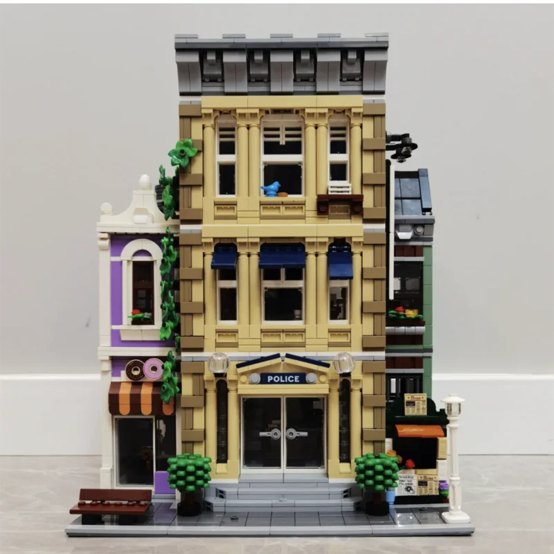 

2923PCS Police Station City StreetView Modular Building Blocks Kids Toys Bricks Birthday Christmas Gifts Compatible 10278