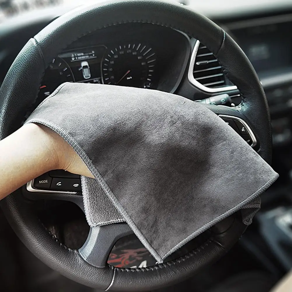 

Практичное полотенце для мытья из микрофибры, защита автомобиля, краска, ткань для мытья автомобиля, замша, коралловый флис, легко моется