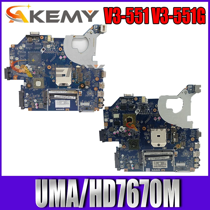 NBC1911001 NB.C1911.001 основная плата для ноутбука acer aspire V3-551 системная Q5WV8 V3-551G DDR3 HD7670M