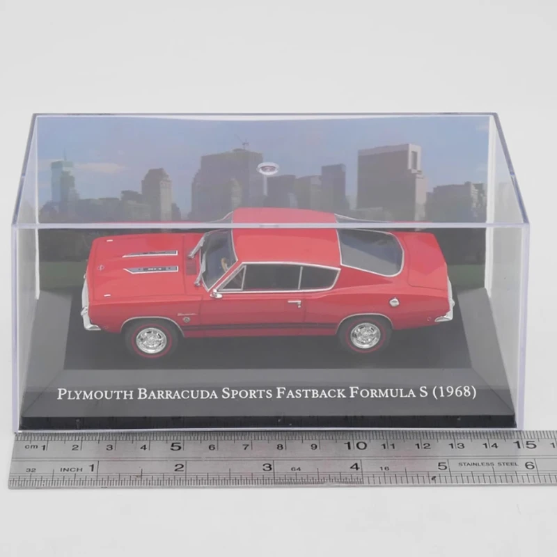 IXO литой под давлением масштаб 1:43 Plymouth Barracuda 1968 модель мышечного автомобиля из