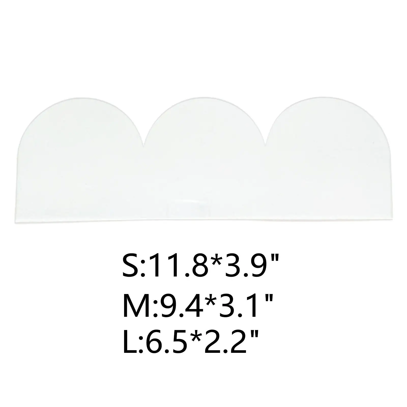 Шаблон волнистые аксессуары ручная вышивка прозрачная линейка для квилтинга |