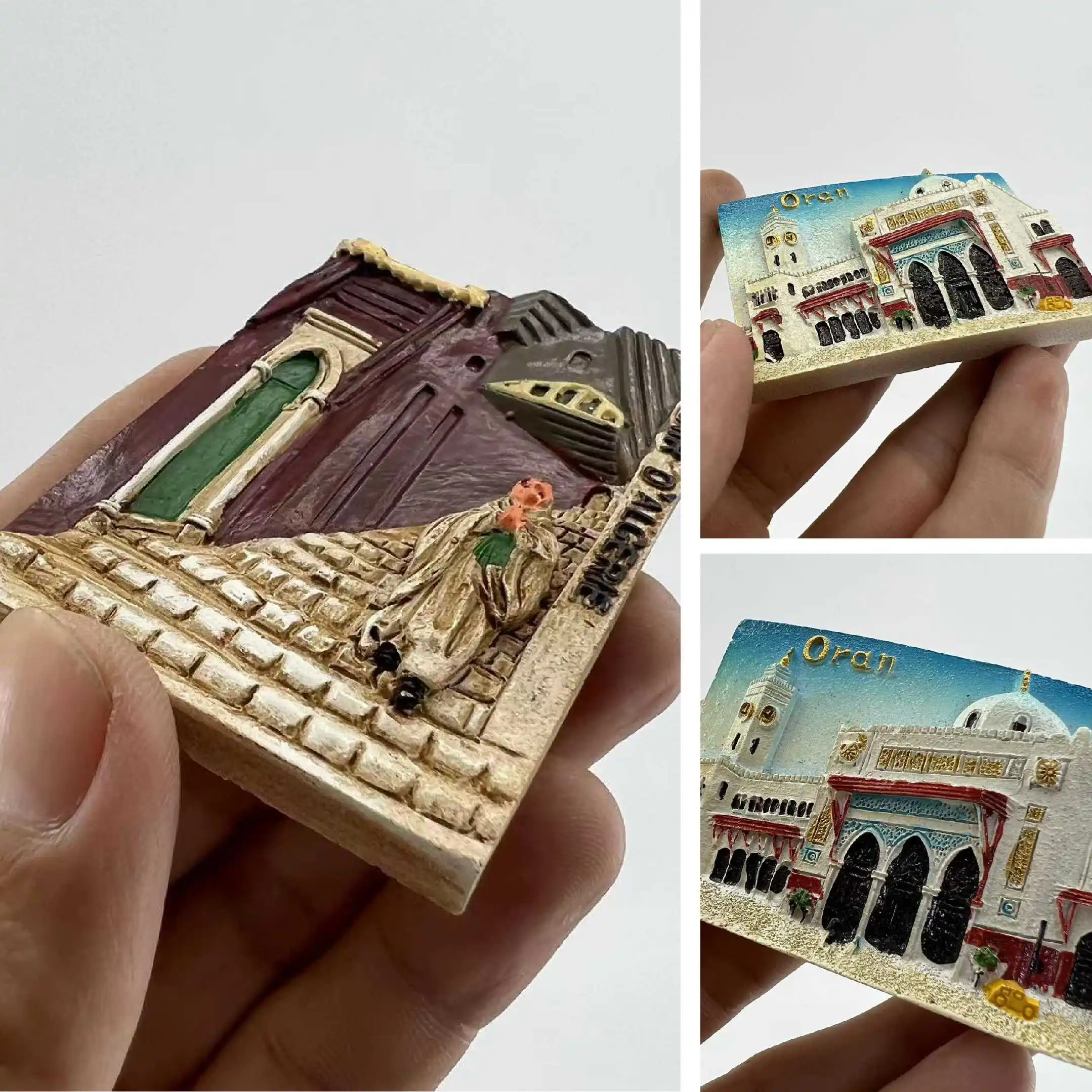 Алжирские наклейки на холодильник дорожные сувениры трехмерный декоративный