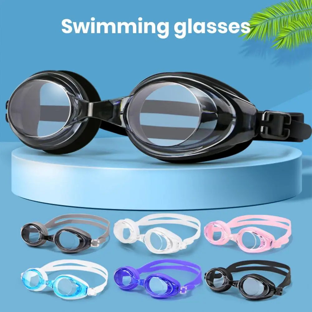 

Swimming Glasses Antifog Waterproof UV Protection Adjustable High Clarity Protective PVC Professional Unisex Swimming Eyewear Gl