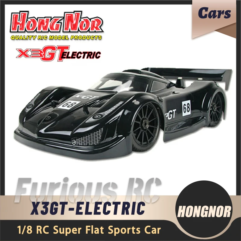 

HONGNOR X3GT 1/8 RC Electric Remote Control 4WD High-Speed Racing Flat Racing Model Car Frame Adult Kids Toys