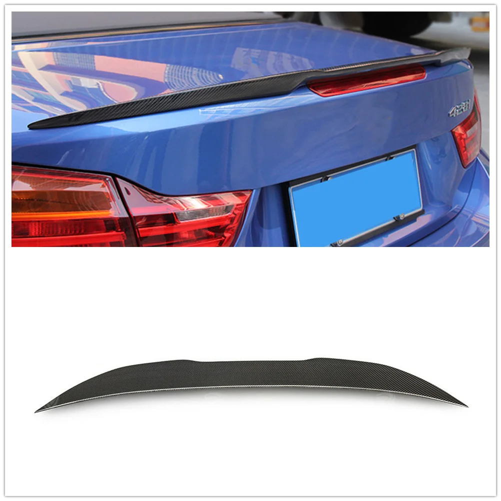 

M2 Rear Spoiler Wing 2014-2021 For BMW F22 M235i F23 F87 PSM Style Real Carbon Fiber Trunk Lid Decklid Lip Splitter Flap Trim