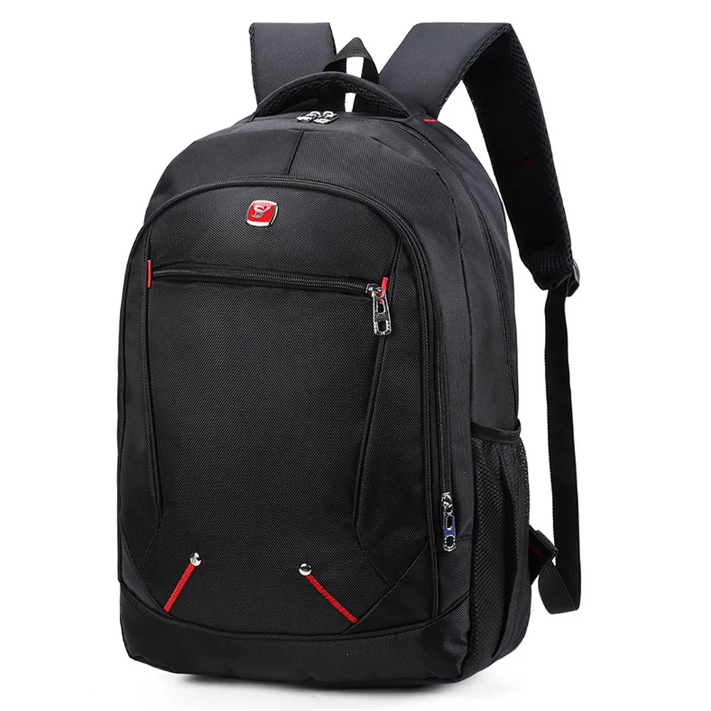 

Men's Backpack Computer Large Capacity Nylon Business Laptop Knapsack for Female Male Leisure Travel Shopping Casual Rucksack